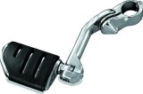 Kuryakyn Adjustable Tour-Tech Long Cruise Mounts 7586 Foot Pegs, Mounts, Adjustable, Trident Dually Style, Steel, Chrome, Highway, Pair thumbnail 2