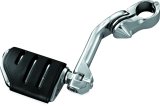 Kuryakyn Adjustable Tour-Tech Long Cruise Mounts 7586 Foot Pegs, Mounts, Adjustable, Trident Dually Style, Steel, Chrome, Highway, Pair thumbnail 3