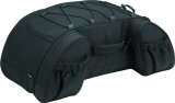 Kuryakyn Momentum Hitchhiker Trunk Rack Bags 5281 Bags, Hitchhiker, 1,200 Denier, Black, Universal, Each thumbnail 2