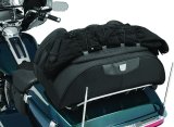 Kuryakyn Momentum Hitchhiker Trunk Rack Bags 5281 Bags, Hitchhiker, 1,200 Denier, Black, Universal, Each thumbnail 3