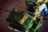 Kuryakyn Momentum Hitchhiker Trunk Rack Bags 5281 Bags, Hitchhiker, 1,200 Denier, Black, Universal, Each thumbnail 5