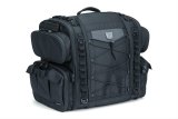 Kuryakyn Momentum Road Warrior Bags 5284 Saddle Bag, Warrior, Sissy Bar, 1,200 Denier, Black, Universal, Each thumbnail 2