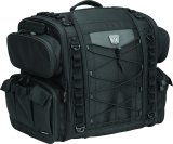 Kuryakyn Momentum Road Warrior Bags 5284 Saddle Bag, Warrior, Sissy Bar, 1,200 Denier, Black, Universal, Each thumbnail 4