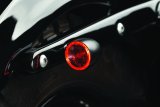 Kuryakyn Kellermann Bullet 1000 Marker Lights 2555 Light, 1000, 1.500 in. Diameter, LED, Red Lens, Amber/Red LED, Diecast, Satin Black, Each thumbnail 6