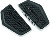 Kuryakyn Hex Floorboards 5908 Floorboards, Hex, Aluminum, Black, Driver, Pair thumbnail 2