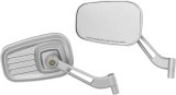 Kuryakyn Dillinger Mirrors 6654 DILLINGER MIRRORS SILVER thumbnail 1