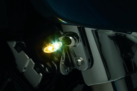 Kuryakyn Powersports Turn Signal Indicators 2846 KELLERMAN FRONT MOUNTS CHR thumbnail 6