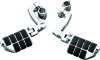 Kuryakyn Longhorn Highway Pegs 4575 Motorcycle Foot Pegs, Longhorn, Steel, Chrome, Offset Mounts, 1 1/4 in. Magnum Quick Clamps, Pair thumbnail 7