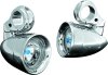 Kuryakyn Engine Guard Mounted Driving Lights 5019 Lights, Clear, Bullet, Chrome, Steel, Pair thumbnail 7