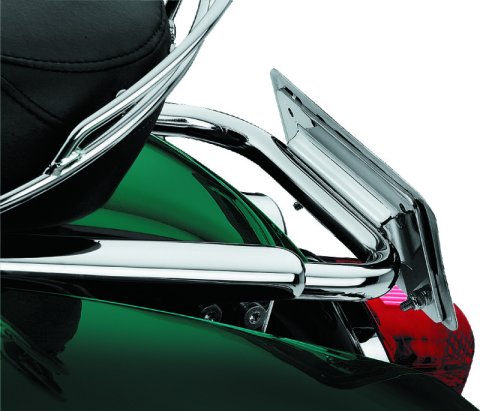 Kuryakyn Lay Down License Plate Holders 113 Holder, Down, Steel, Chrome, Each thumbnail 5