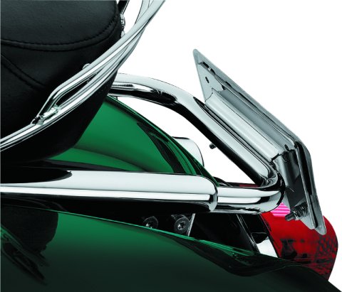 Kuryakyn Lay Down License Plate Holders 113 Holder, Down, Steel, Chrome, Each thumbnail 6