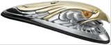 Kuryakyn Fender Ornaments 9026 Ornaments, Eagle, Steel, Chrome, 12V, Each thumbnail 1