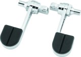 Kuryakyn Replacement ISO Stirrup Arms 8074 Arms, ISOStirrups without Pegs, Multi-Fit, ISO-Stirrups, Right and Left, Chrome, Pair thumbnail 2