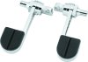 Kuryakyn Replacement ISO Stirrup Arms 8074 Arms, ISOStirrups without Pegs, Multi-Fit, ISO-Stirrups, Right and Left, Chrome, Pair thumbnail 4