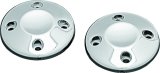 Kuryakyn Grip End Caps 6243 Caps, Aluminum, Chrome, Pair thumbnail 2
