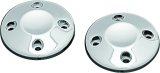 Kuryakyn Grip End Caps 6243 Caps, Aluminum, Chrome, Pair thumbnail 3