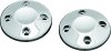 Kuryakyn Grip End Caps 6243 Caps, Aluminum, Chrome, Pair thumbnail 4
