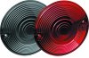 Kuryakyn Replacement Turn Signal Lenses 4996 Lenses, Stock Replacement, Red, Flat-Style, Pair thumbnail 4