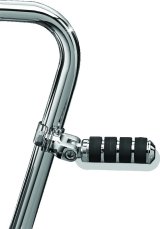 Kuryakyn Adjustable Stop Male Mount Adapters 8008A Foot Peg Mounts, Adapters, Chrome, For Conventional Clamp-on Highway Pegs, Chrome, Pair thumbnail 4