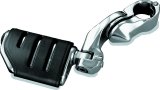 Kuryakyn Adjustable Tour-Tech Short Cruise Mounts 7585 Foot Pegs, Mounts, Adjustable, Trident Dually Style, Steel, Chrome, Highway, Pair thumbnail 2