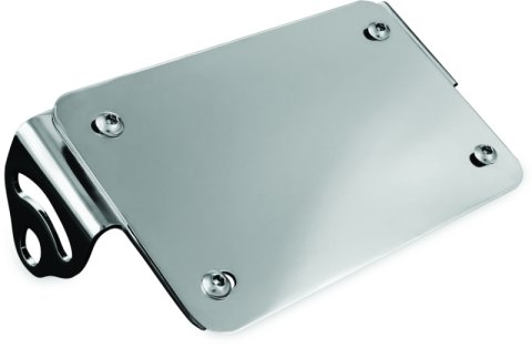 Kuryakyn License Plate Turn Signal Relocators 3155 Relocator, Mount, Steel, Chrome, Kit thumbnail 3