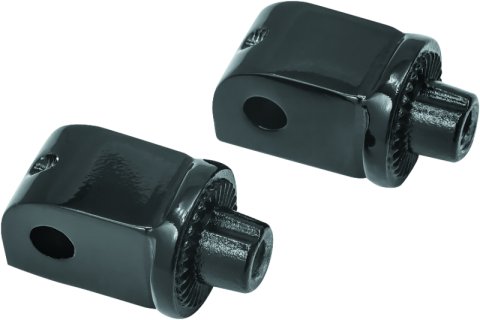 Kuryakyn Tapered Peg Adapters 8869 Foot Adapters, Steel, Black, Big Dog, Pair thumbnail 3