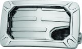 Kuryakyn Nova Curved Side-Mount License Plate Holders 3192 Mounting Bracket, Horizontal Mount, Aluminum, Chrome Plated, LED lighted, Universal, Each thumbnail 3