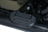 Kuryakyn Heavy Industry Folding Boards 7046 Floorboards, Industry, Folding, Aluminum, Satin Black, Driver/Passenger/Highway Bar Location, Pair thumbnail 1