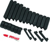 Kuryakyn Replacement Transformer Floorboard Rubber Pads 7010 Pads, Transformer, Replacement, Black, Kit thumbnail 2