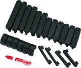 Kuryakyn Replacement Transformer Floorboard Rubber Pads 7010 Pads, Transformer, Replacement, Black, Kit thumbnail 3