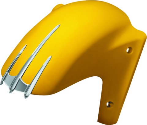 Kuryakyn Triceptor Fender Accents 7340 Accents, ABS Plastic, Chrome, 3M Tape, Each thumbnail 1