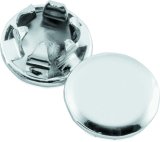 Kuryakyn Hot Spots Custom End Plugs 8120 Plugs, Chrome, 3/8 in. Allen Bolt, Set of 6 thumbnail 3
