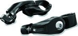Kuryakyn Adjustable Tour-Tech Short Cruise Mounts 7574 Foot Peg Mounts, Mounts, Adjustable, Steel, Black, Pair thumbnail 2