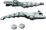 Kuryakyn Zombie Levers 1721 Levers, Zombie, Brake and Clutch Lever Type, Aluminum, Chrome, Harley-Davidson®, Pair thumbnail 3