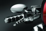 Kuryakyn Zombie Levers 1721 Levers, Zombie, Brake and Clutch Lever Type, Aluminum, Chrome, Harley-Davidson®, Pair thumbnail 5