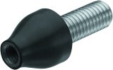 Kuryakyn Kellermann Signal Adapters and Mounts 2566 Mount, Rubber, Black, 8mm Threads, 20mm Thread Length, Each thumbnail 2