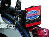 Kuryakyn Universal Helmet Locks 4248 Lock, Black, Two Keys, Will Not Fit Curved or Swept/Lone Eagle Plate Frames, Kit thumbnail 3