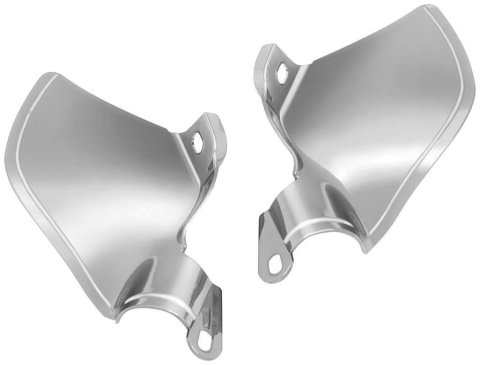 Kuryakyn Saddle Shields Heat Deflectors 5789 Engine Shields, Deflectors, Seat Front Edge Location, Reflective Smoke, Harley-Davidson®, Pair thumbnail 4
