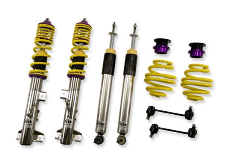 KW Variant 3 Coilover Kits for 1998-2002 Z3 - 35220017 Kits, 3, 1.2 2.3 in. Lowered Front, 0.8 2.0 in. Lowered Rear, Shocks, Yellow Powdercoated Springs, BMW, Kit thumbnail 3