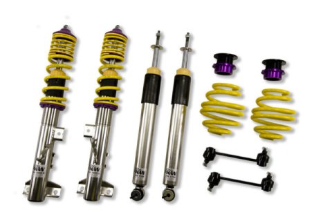 KW Variant 3 Coilover Kits for 1998-2002 Z3 - 35220017 Kits, 3, 1.2 2.3 in. Lowered Front, 0.8 2.0 in. Lowered Rear, Shocks, Yellow Powdercoated Springs, BMW, Kit thumbnail 4
