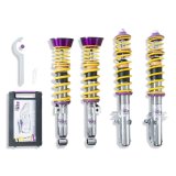 KW Variant 3 Coilover Kits for 1994-2008 911 - 35271005 Kits, 3, 0.9 1.8 in. Lowered Front, 0.4 1.2 in. Lowered Rear, Shocks, Yellow Powdercoated Springs, Porsche, Kit thumbnail 3