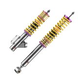 KW Variant 3 Coilover Kits for 1994-1998 240SX - 35285003 Kits, 3, 1.2 2.3 in. Lowered Front, 0.2 1.8 in. Lowered Rear, Shocks, Yellow Powdercoated Springs, Nissan, Kit thumbnail 6