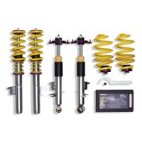 KW Variant 3 Coilover Kits 35220069 Kits, 3, 0.9 - 2.0 in. Lowered Front, 1.4 - 2.6 in. Lowered Rear, Shocks, Yellow Powdercoated Springs, BMW, Kit thumbnail 3