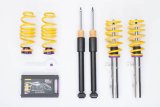 KW Variant 2 Coilover Kits 1521000M Kits, 2, 0.0 - 1.2 in. Lowered Front, 0.2 - 1.2 in. Lowered Rear, Natural/Yellow Shocks, Yellow Springs, Audi, Kit thumbnail 5