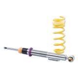 KW Street Comfort Coilover Kits 18020080 Kits, Comfort, 1.0 - 2.2 in. Lowered Front, 0.6 - 1.8 in. Lowered Rear, Natural/Black Shocks, Yellow Springs, BMW, Kit thumbnail 5