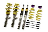 KW Variant 3 Coilover Kits 35210093 Kits, 3, 0.8 - 2.0 in. Lowered Front, 0.8 - 2.0 in. Lowered Rear, Shocks, Yellow Powdercoated Springs, Audi, Kit thumbnail 2