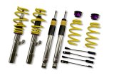 KW Variant 3 Coilover Kits 35210093 Kits, 3, 0.8 - 2.0 in. Lowered Front, 0.8 - 2.0 in. Lowered Rear, Shocks, Yellow Powdercoated Springs, Audi, Kit thumbnail 4
