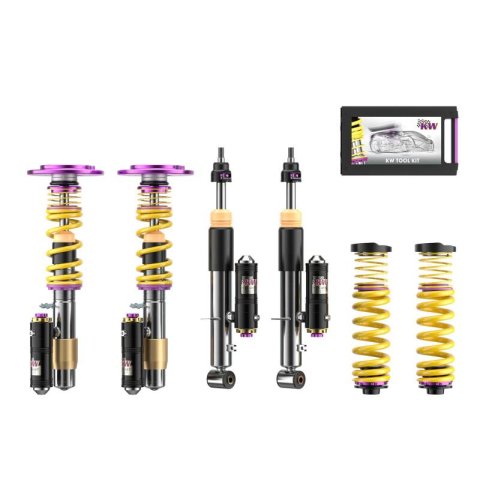 KW Club Sport Coilover Kits 39771250 Kit, Clubsport Kit 3 Way, Porsche Turbo, Coupe + Convertible; w/o PDCC thumbnail 3