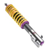 KW Variant 3 Coilover Kits 35280004 Kits, 3, 1.7 - 3.3 in. Lowered Front and Rear, Shocks, Yellow Powdercoated Springs, Volkswagen, Kit thumbnail 6