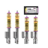 KW Variant 3 Coilover Kits for 1993-2001 IMPREZA - 35245001 Kits, 3, 1.5 2.7 in. Lowered Front, 1.5 2.3 in. Lowered Rear, Shocks, Yellow Powdercoated Springs, Subaru, Kit thumbnail 2